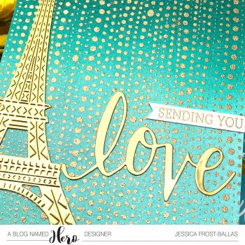 Sending You Love by Jessica Frost-Ballas for A Blog Named Hero