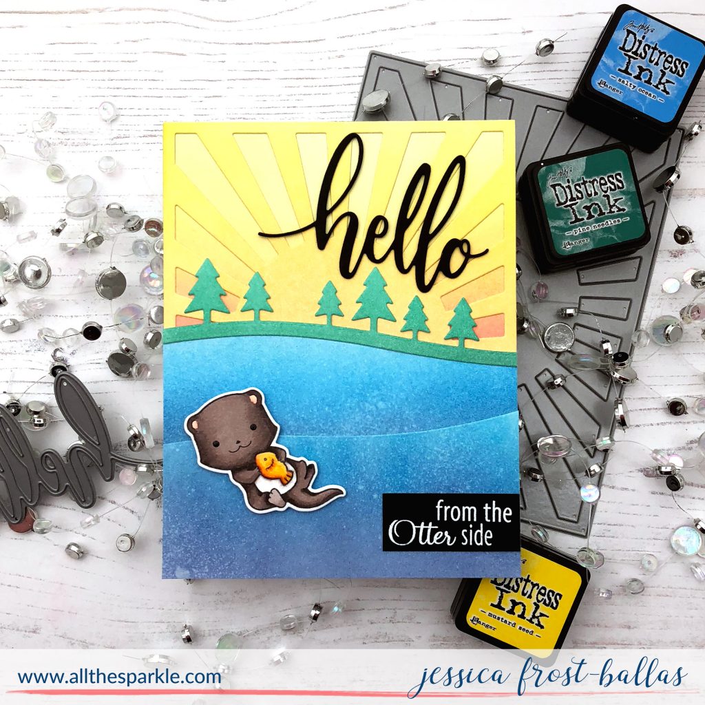 Hello from the Otter Side by Jessica Frost-Ballas for SugarPea Designs