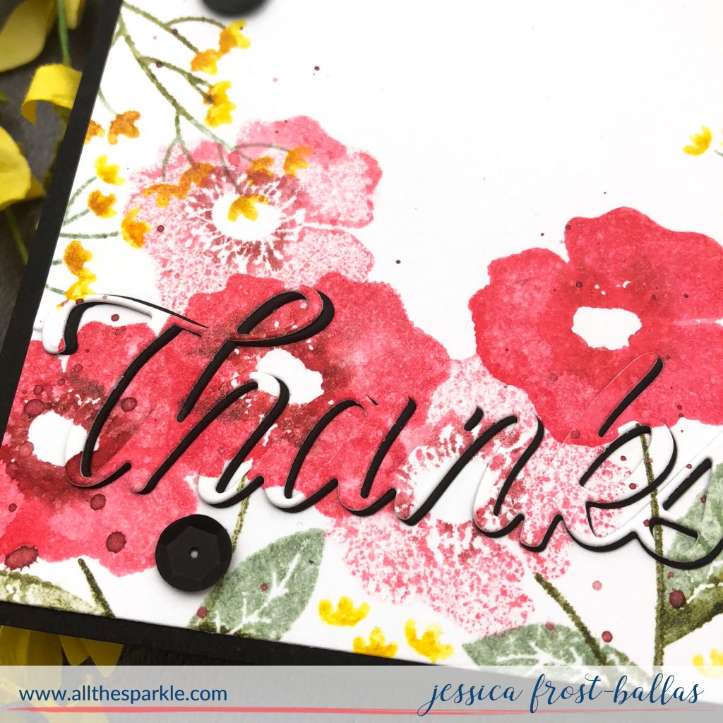 Thanks by Jessica Frost-Ballas for Simon Says Stamp