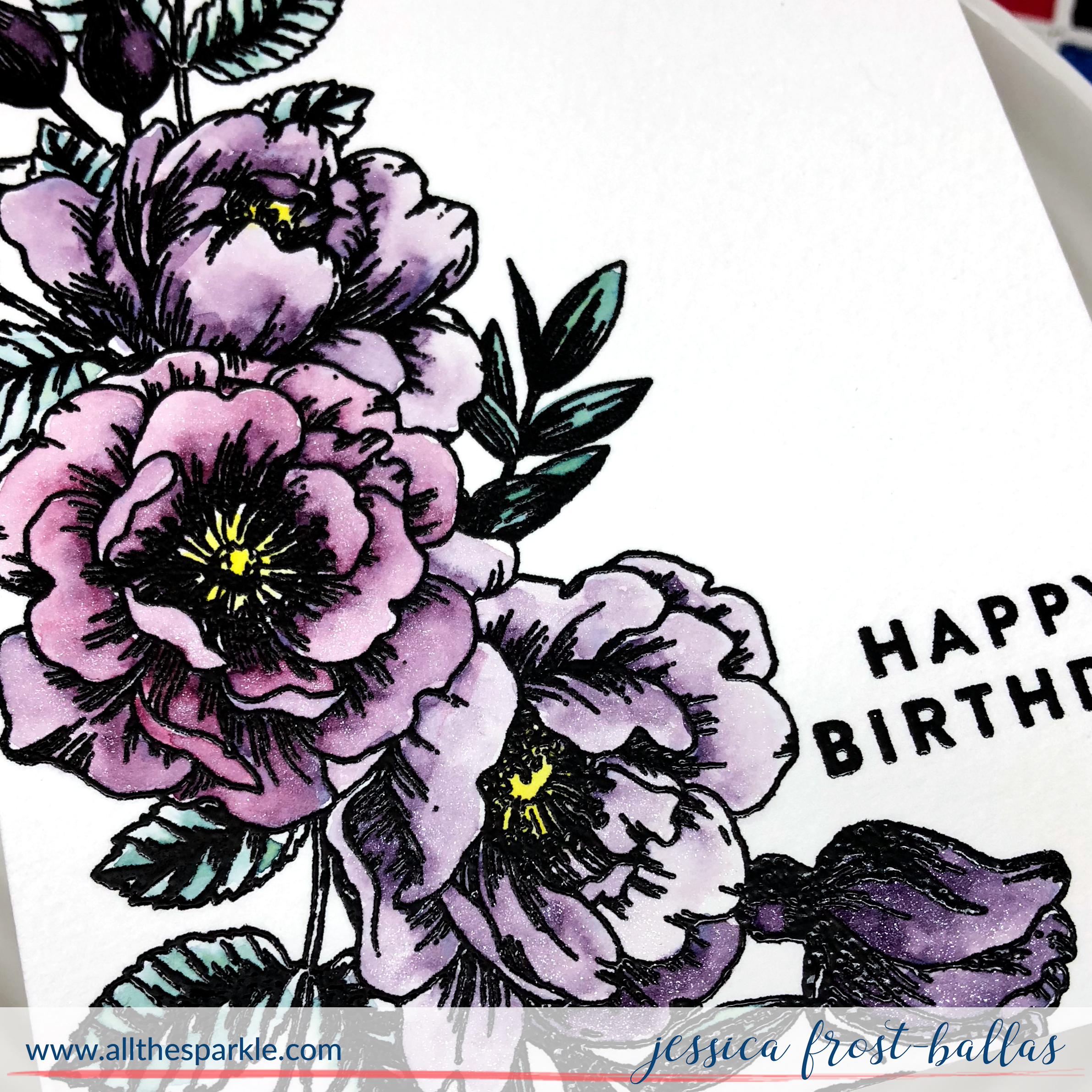 Happy Birthday by Jessica Frost-Ballas for Simon Says Stamp