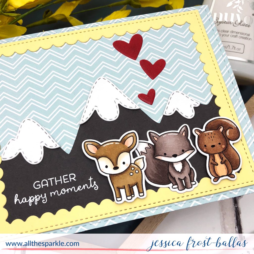 Gather Happy Moments by Jessica Frost-Ballas for Hello Bluebird