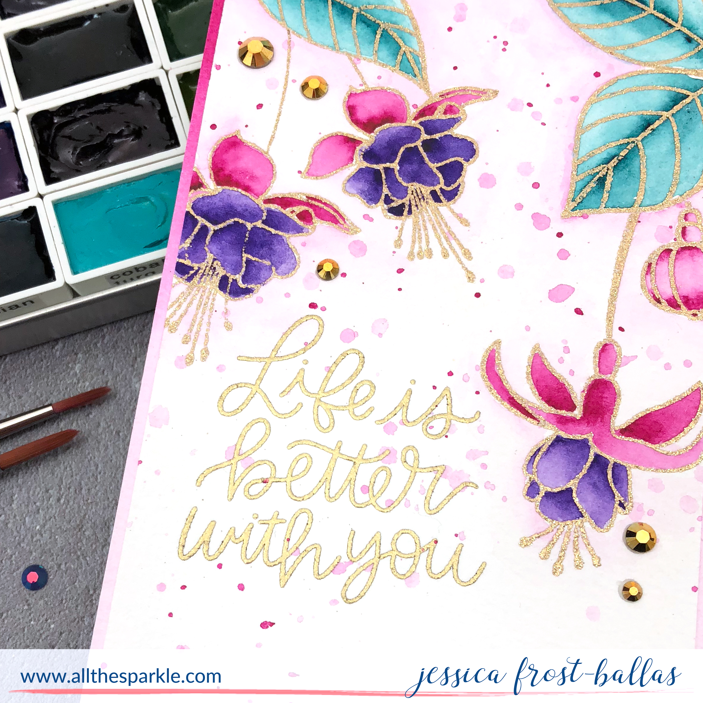 Life is Better With You by Jessica Frost-Ballas for Pretty Pink Posh