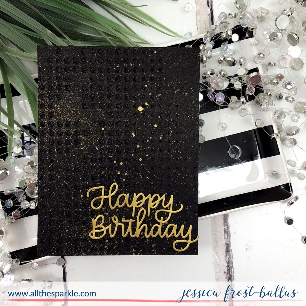 Happy Birthday by Jessica Frost-Ballas for Simon Says Stamp