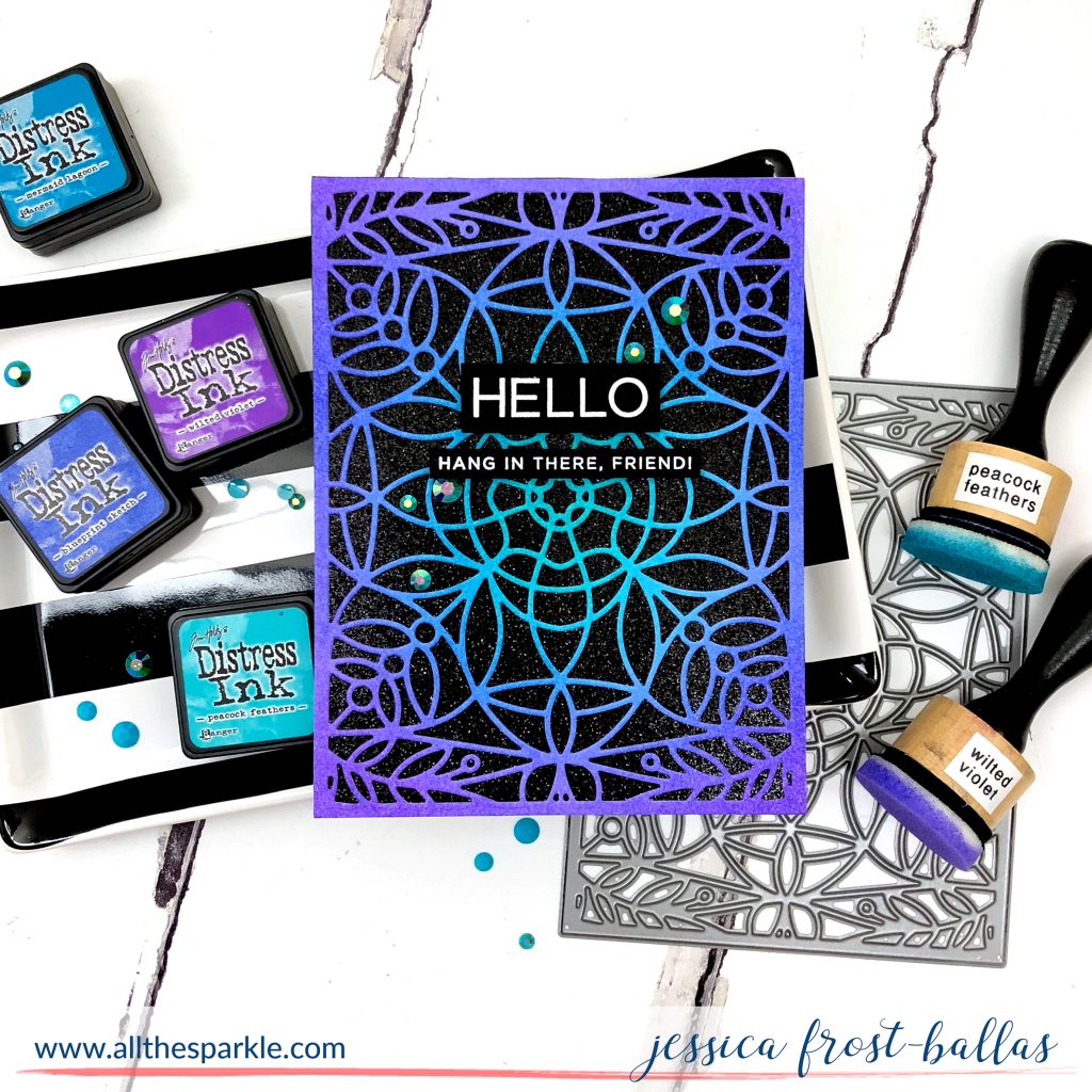 Hello by Jessica Frost-Ballas for Simon Says Stamp