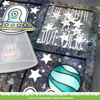 The Truth is Out There by Jessica Frost-Ballas for Lawn Fawnatics