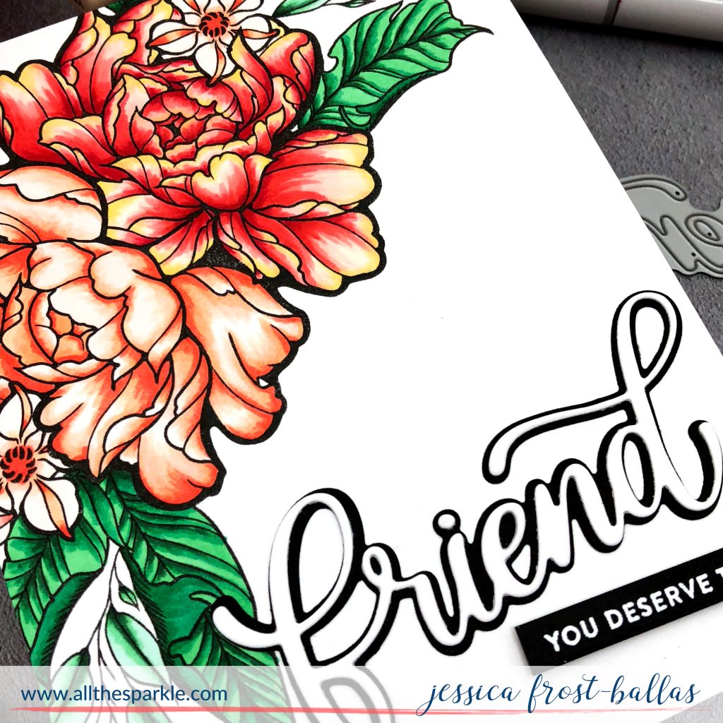 Friend by Jessica Frost-Ballas for Simon Says Stamp