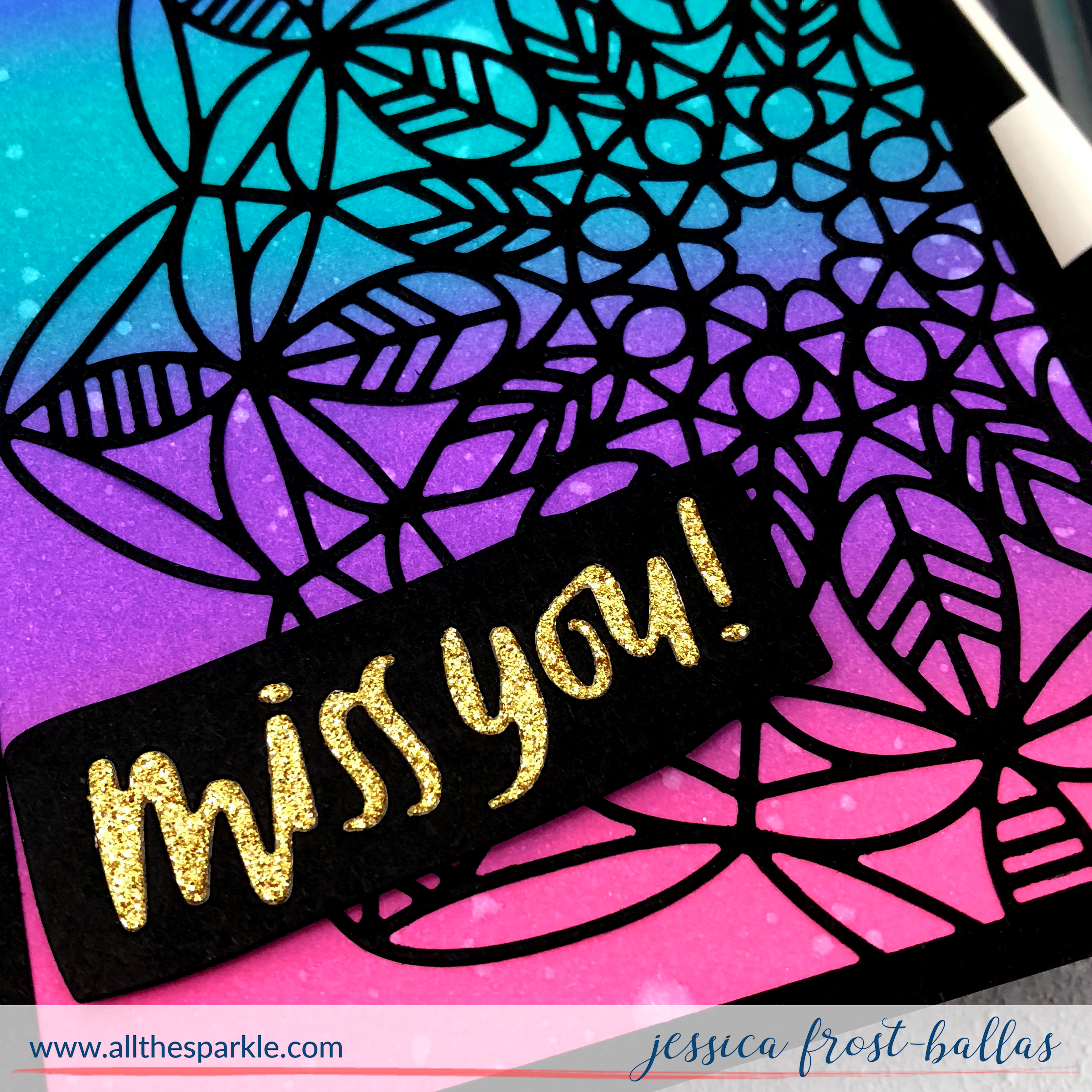 Miss You by Jessica Frost-Ballas for Simon Says Stamp