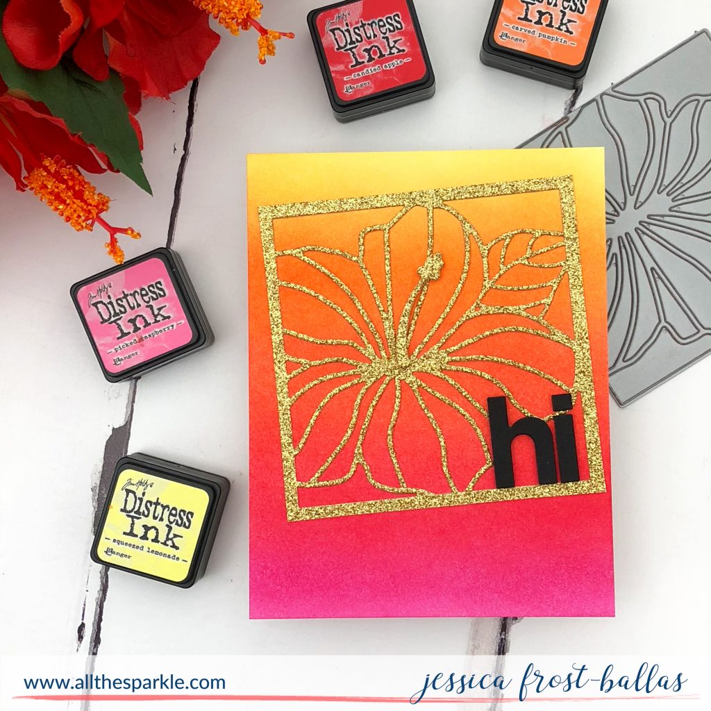 Hi by Jessica Frost-Ballas for Simon Says Stamp