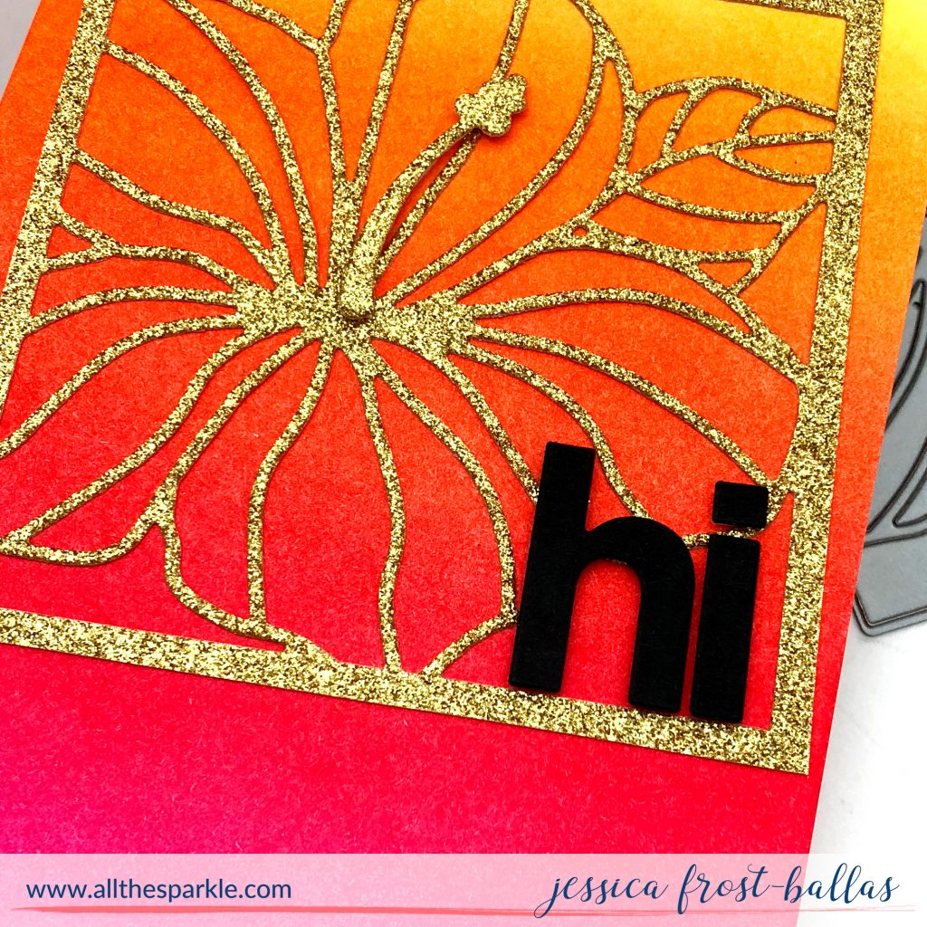Hi by Jessica Frost-Ballas for Simon Says Stamp