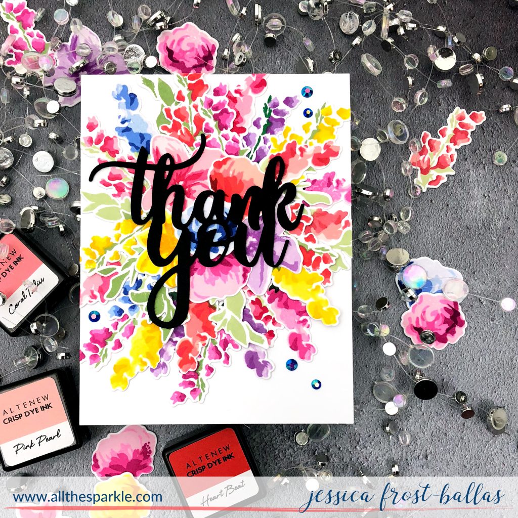 Thank You by Jessica Frost-Ballas for Altenew