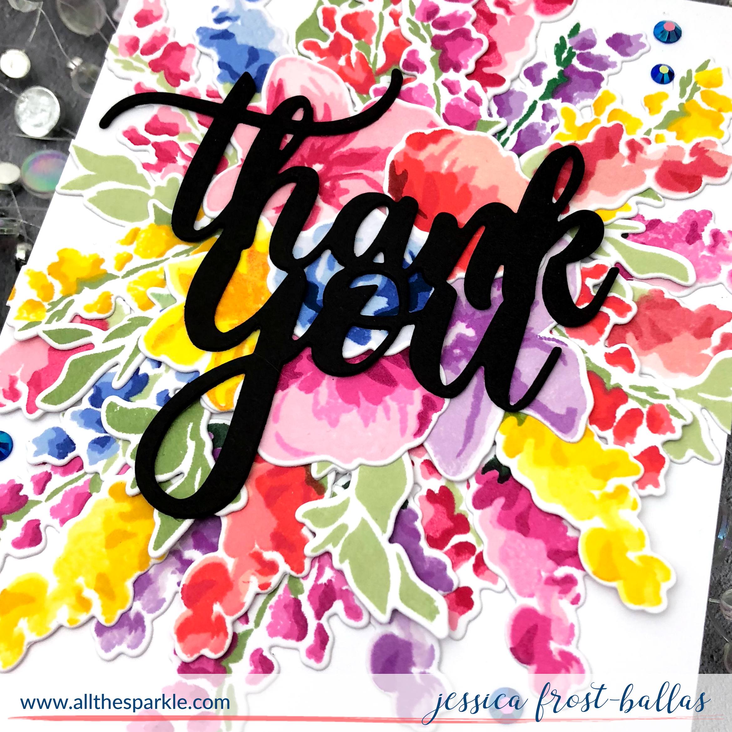 Thank You by Jessica Frost-Ballas for Altenew