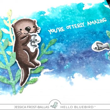 You're Otterly Amazing by Jessica Frost-Ballas for Hello Bluebird