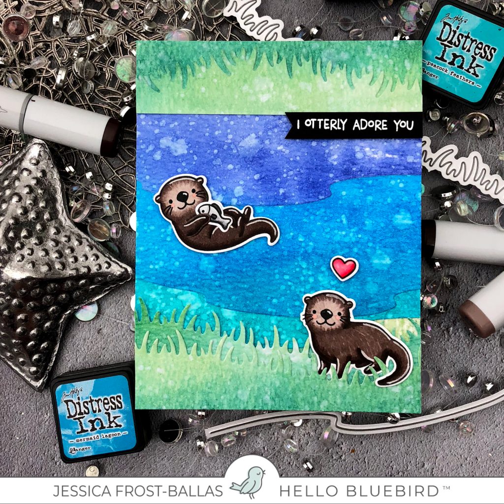 I Otterly Adore You by Jessica Frost-Ballas for Hello Bluebird