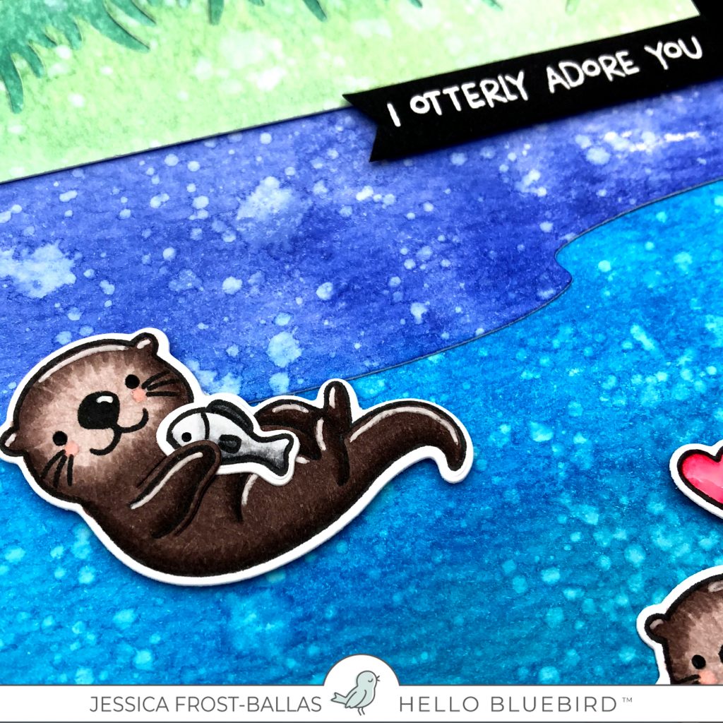 I Otterly Adore You by Jessica Frost-Ballas for Hello Bluebird