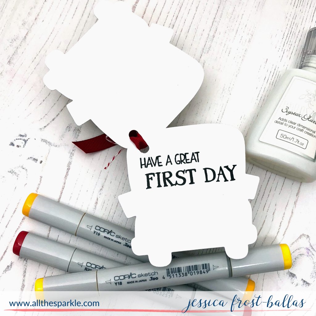 Have a Great First Day by Jessica Frost-Ballas for Simon Says Stamp