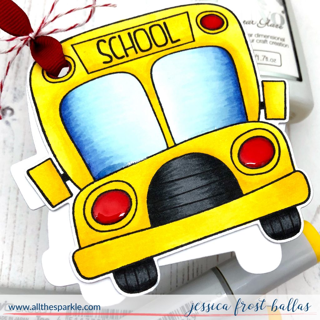 Have a Great First Day by Jessica Frost-Ballas for Simon Says Stamp