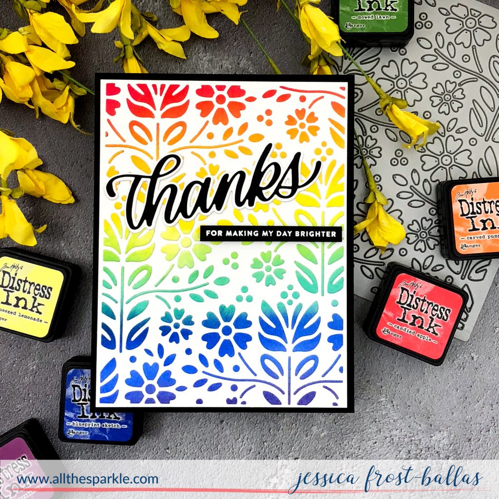 Thanks by Jessica Frost-Ballas for Simon Says Stamp