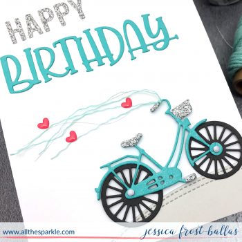 Happy Birthday Bike by Jessica Frost-Ballas for Simon Says Stamp