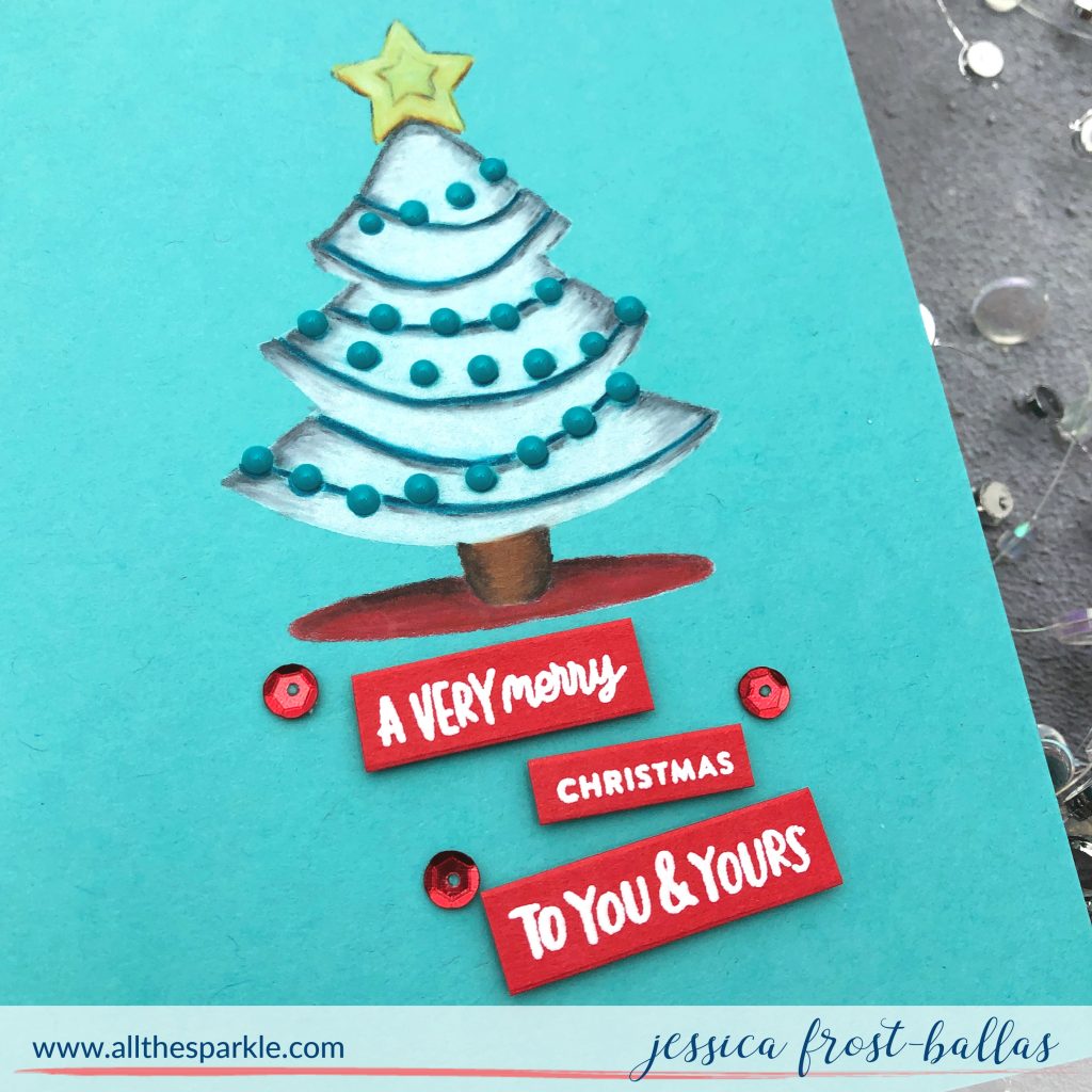 A Very Merry Christmas by Jessica Frost-Ballas for Simon Says Stamp