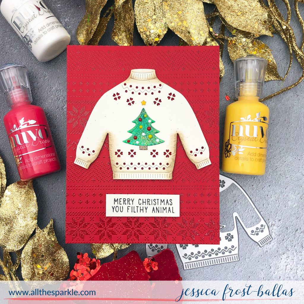 Merry Christmas by Jessica Frost-Ballas for Simon Says Stamp