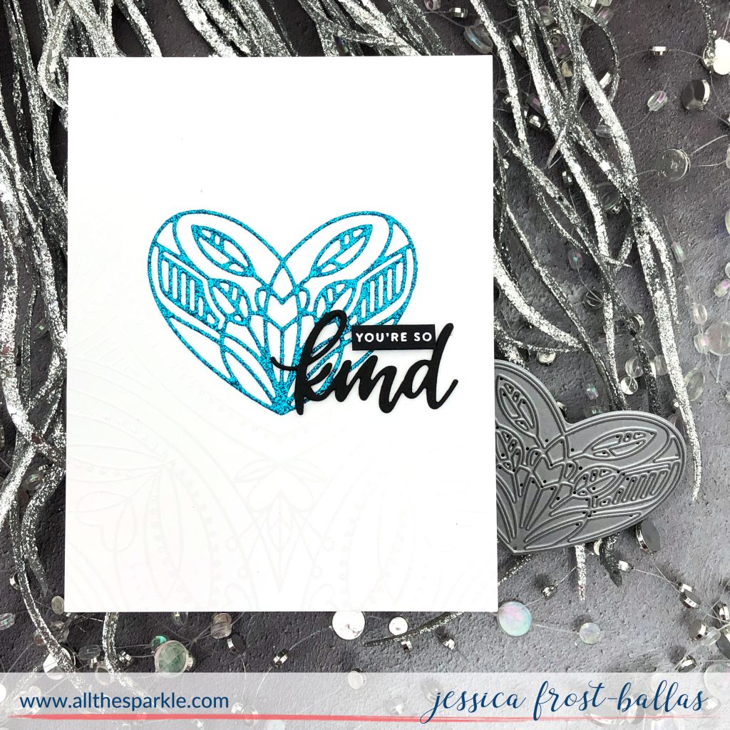 You're So Kind by Jessica Frost-Ballas for Simon Says Stamp DieCember