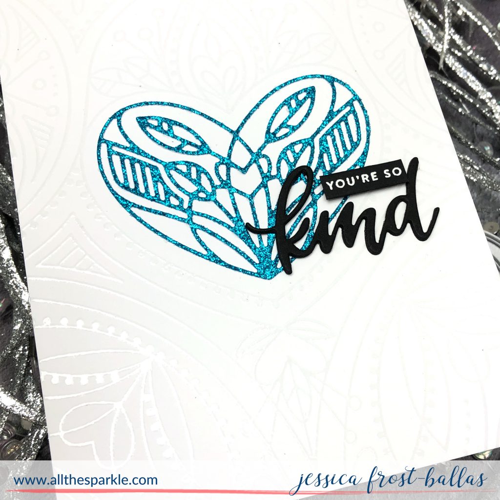 You're So Kind by Jessica Frost-Ballas for Simon Says Stamp DieCember