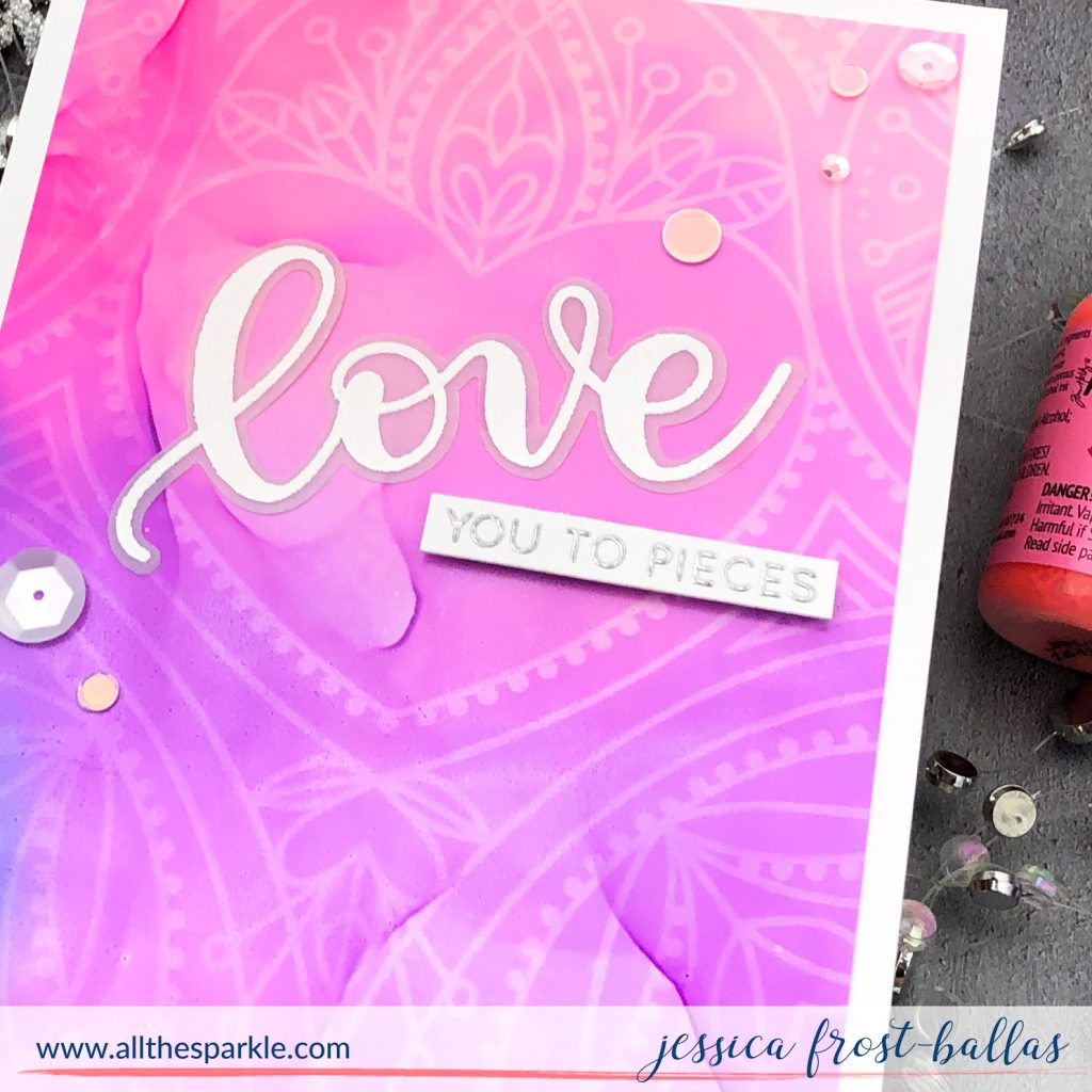 Love You to Pieces by Jessica Frost-Ballas for Simon Says Stamp