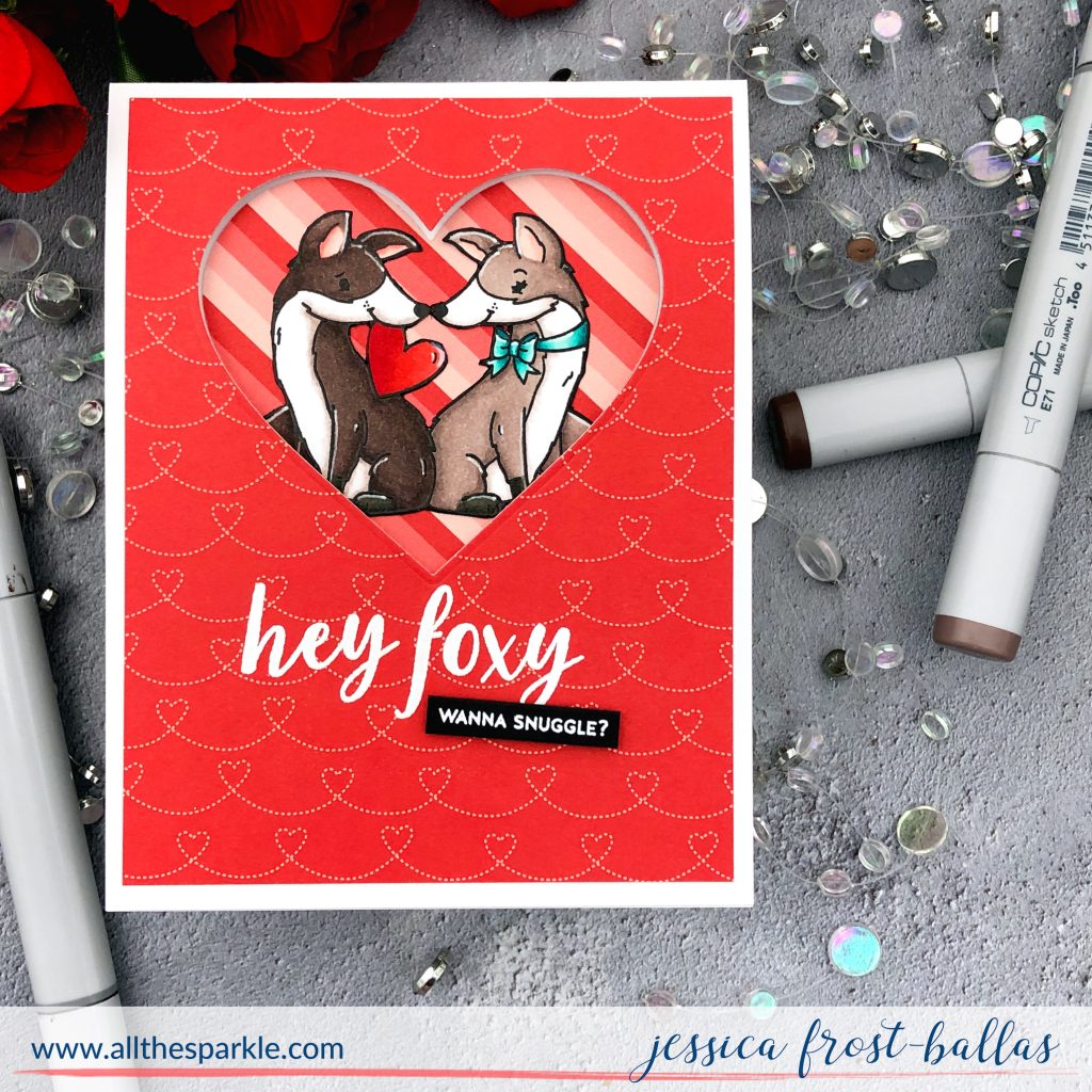 Hey Foxy by Jessica Frost-Ballas for Simon Says Stamp