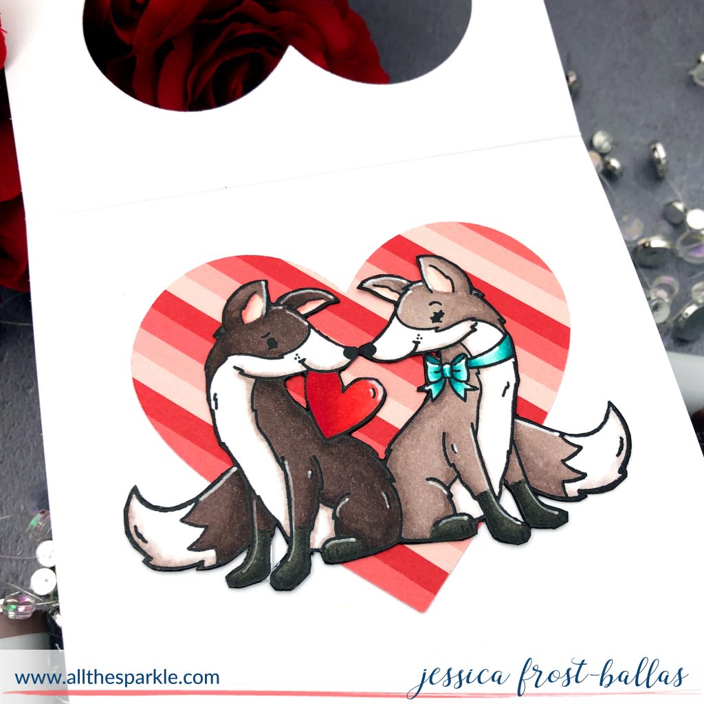 Hey Foxy by Jessica Frost-Ballas for Simon Says Stamp