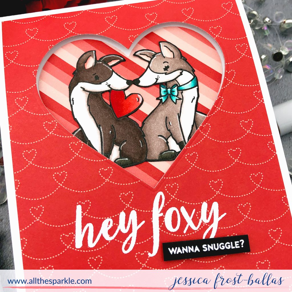 Hey Foxy by Jessica Frost-Ballas for Simon Says Stamp