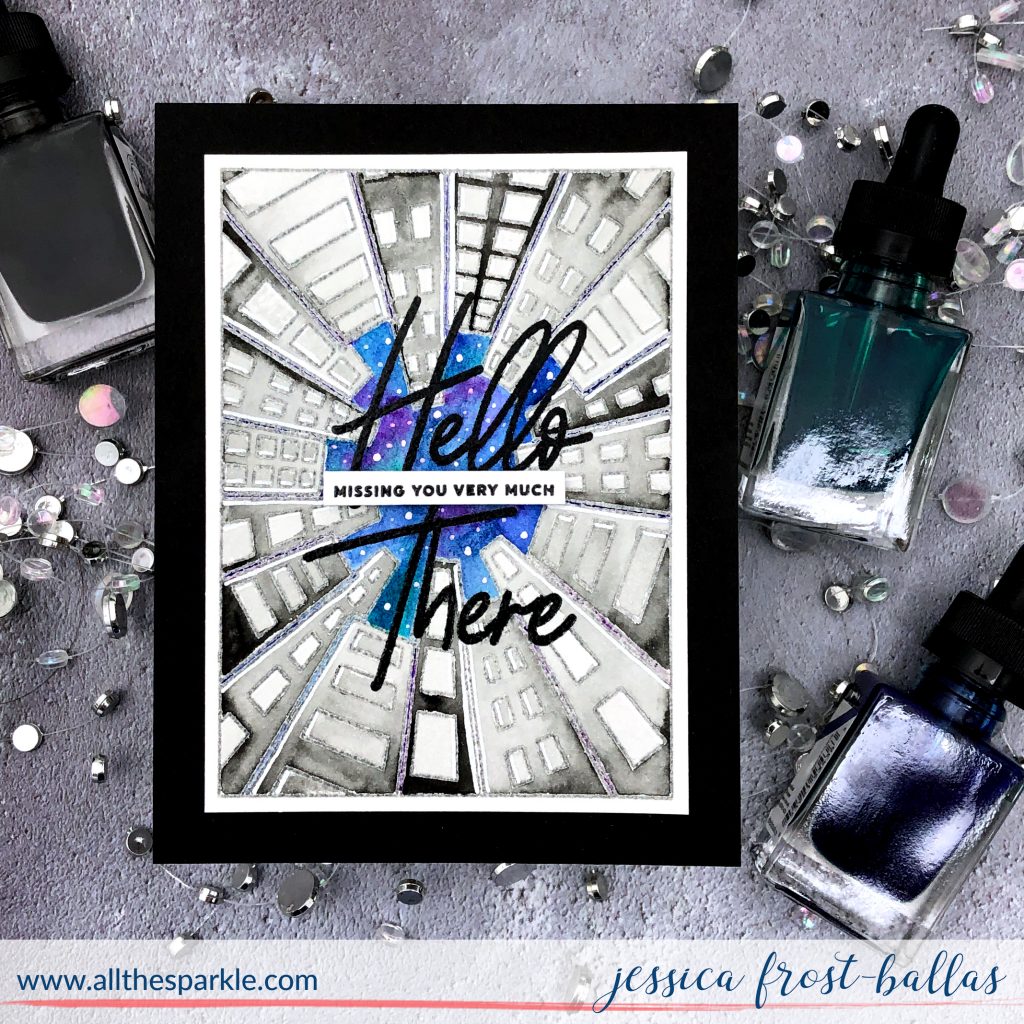 Hello There by Jessica Frost-Ballas for Pinkfresh Studios