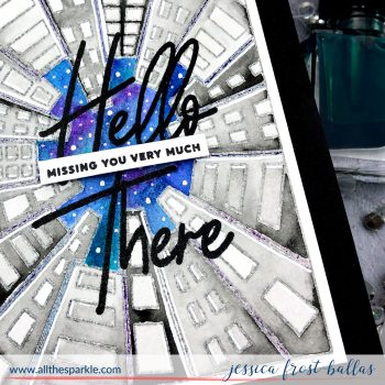 Hello There by Jessica Frost-Ballas for Pinkfresh Studios