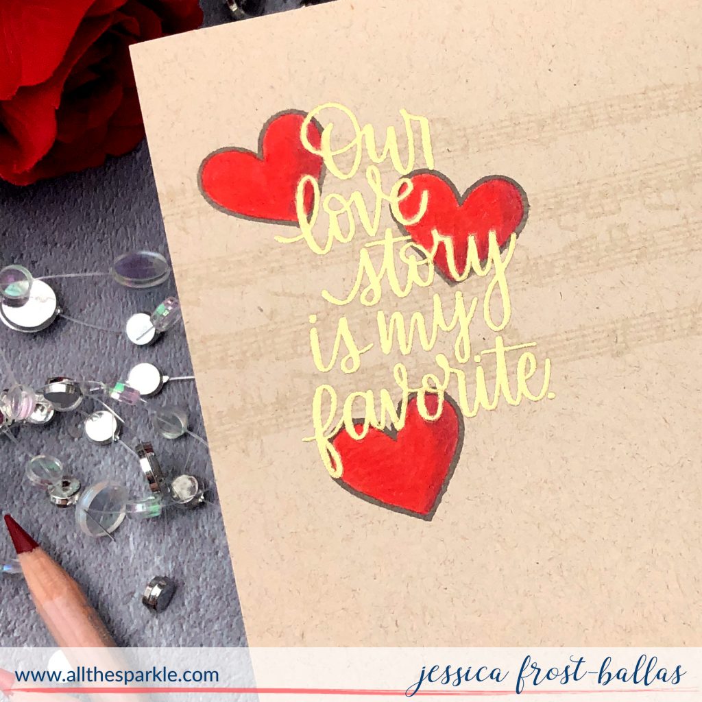 Our Love Story by Jessica Frost-Ballas for Simon Says Stamp