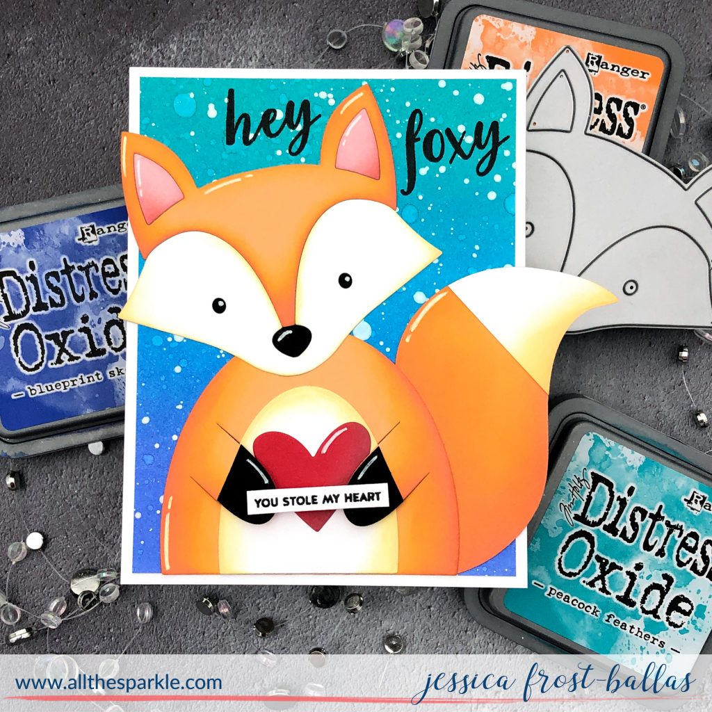 Hey Foxy by Jessica Frost-Ballas for Simon Says Stamp