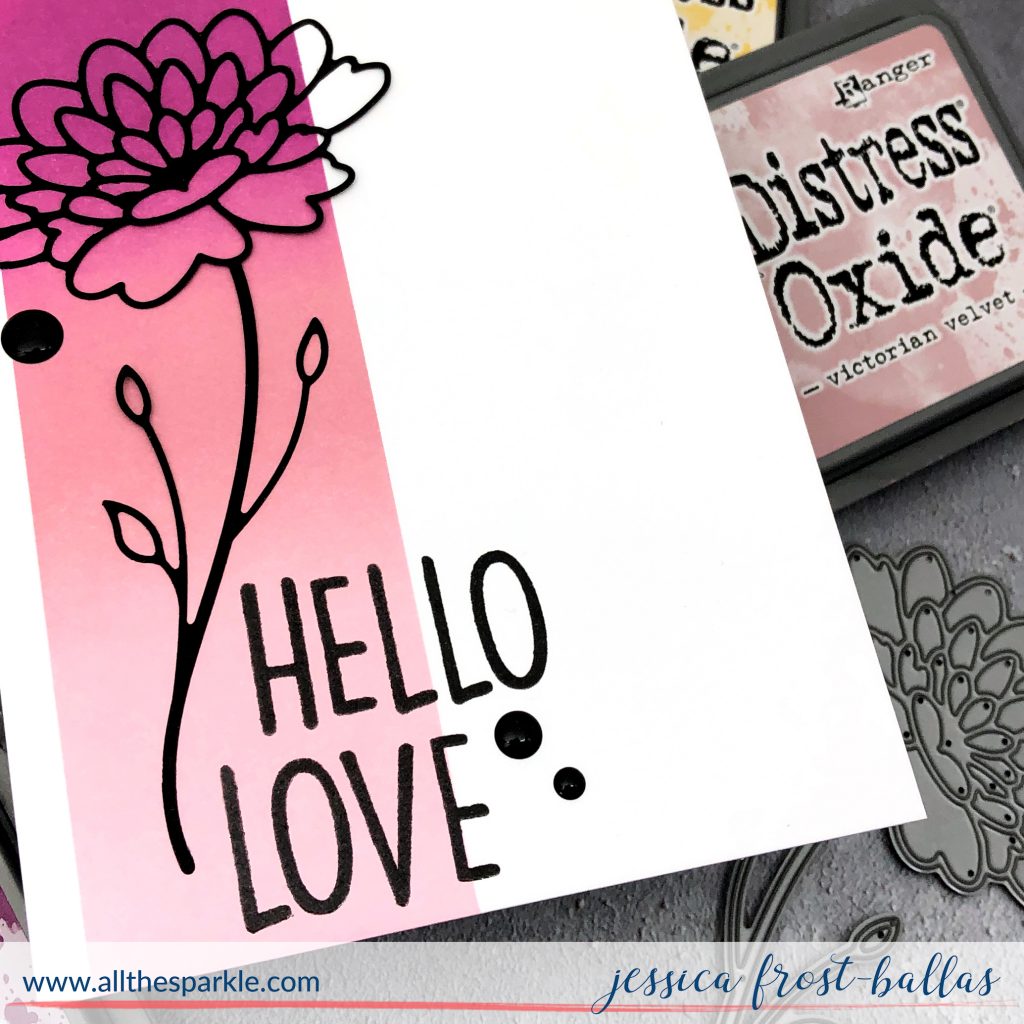 Hello Love by Jessica Frost-Ballas for Simon Says Stamp