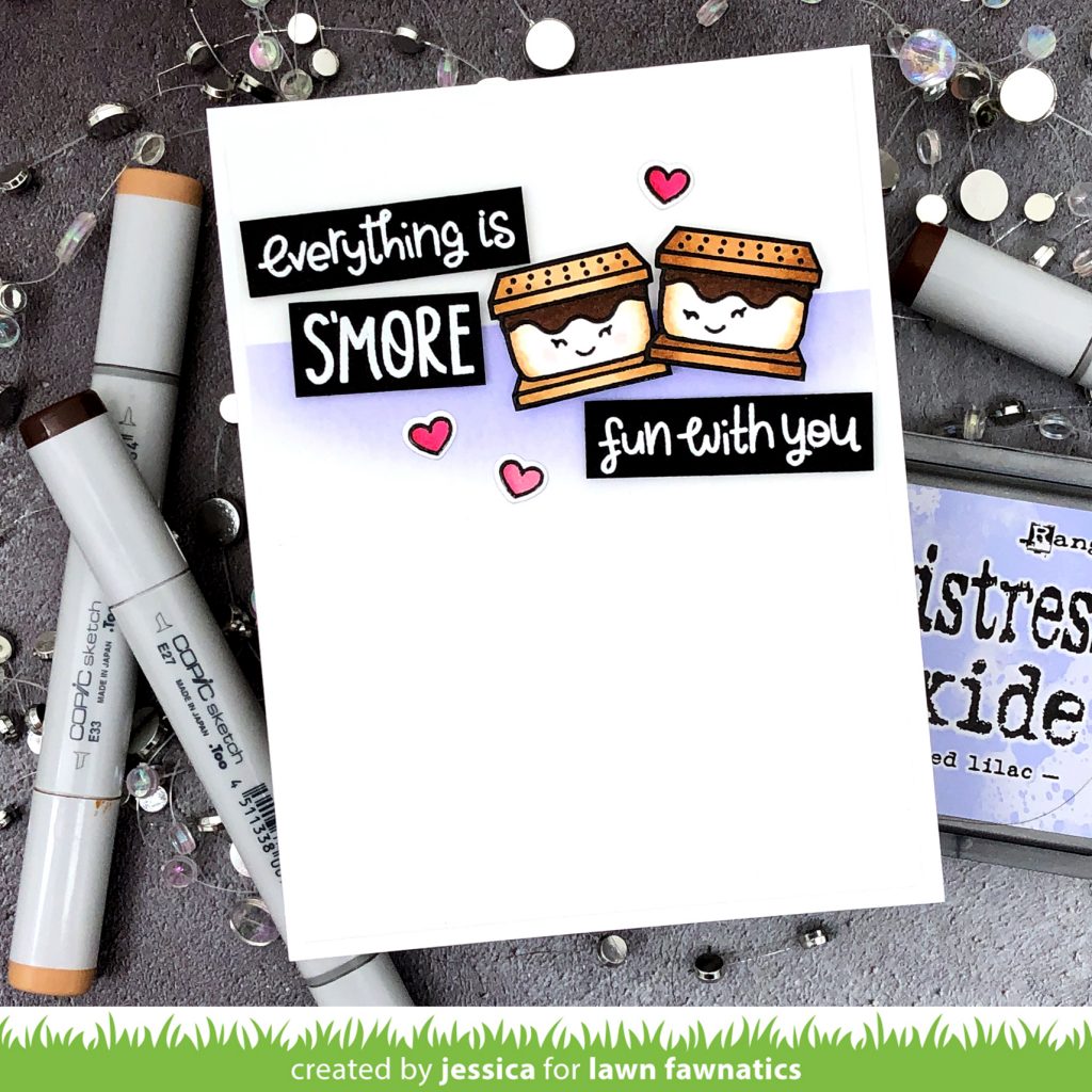 Everything is S'More Fun with You by Jessica Frost-Ballas for Lawn Fawnatics