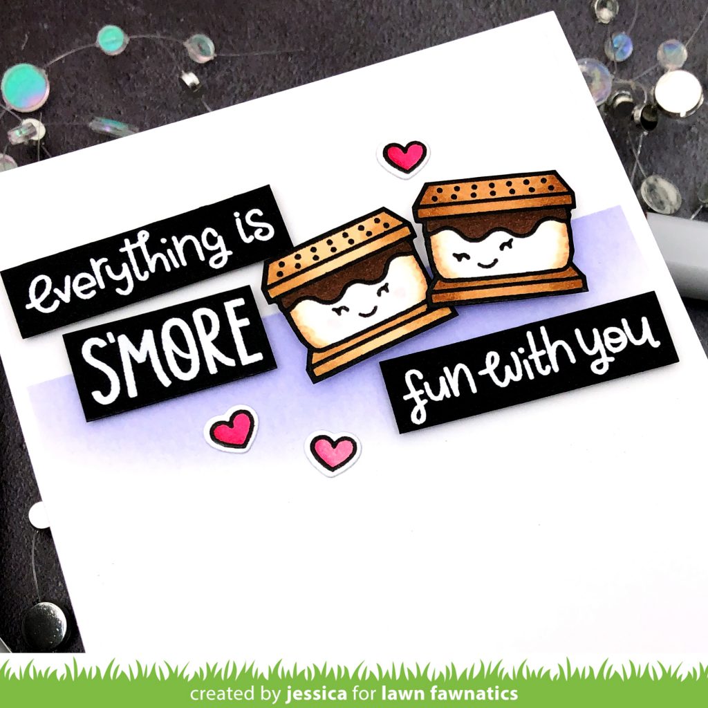 Everything is S'More Fun with You by Jessica Frost-Ballas for Lawn Fawnatics