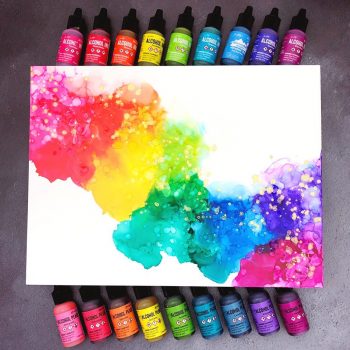 Alcohol Ink Art by Jessica Frost-Ballas