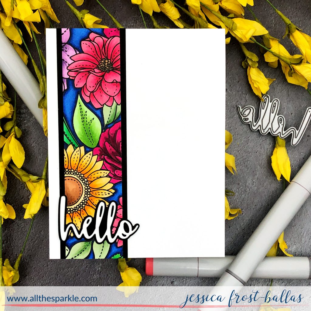 Hello by Jessica Frost-Ballas for Simon Says Stamp