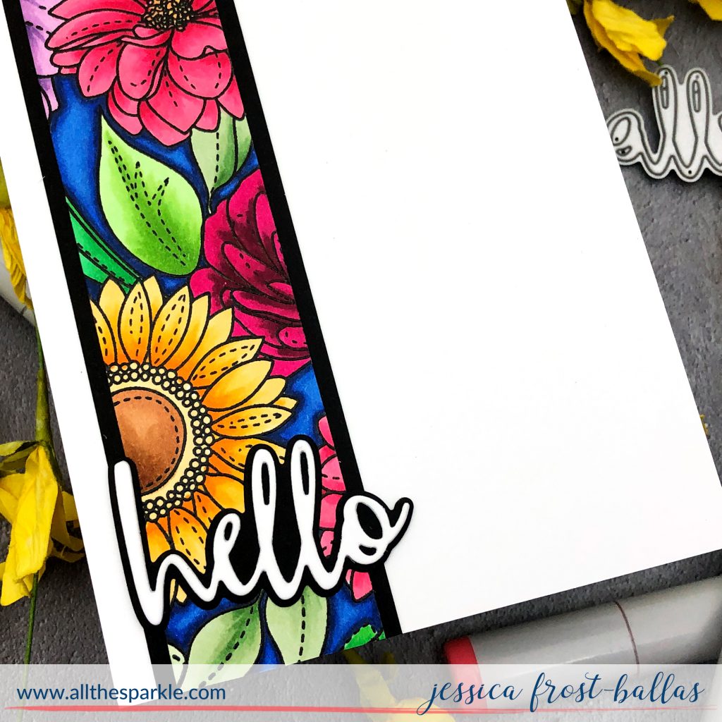 Hello by Jessica Frost-Ballas for Simon Says Stamp