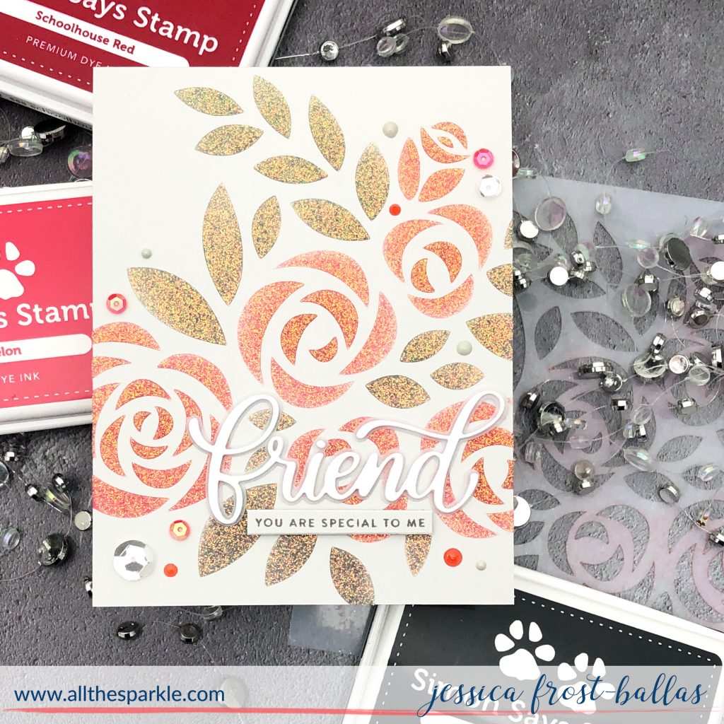 Friend by Jessica Frost-Ballas for Simon Says Stamp