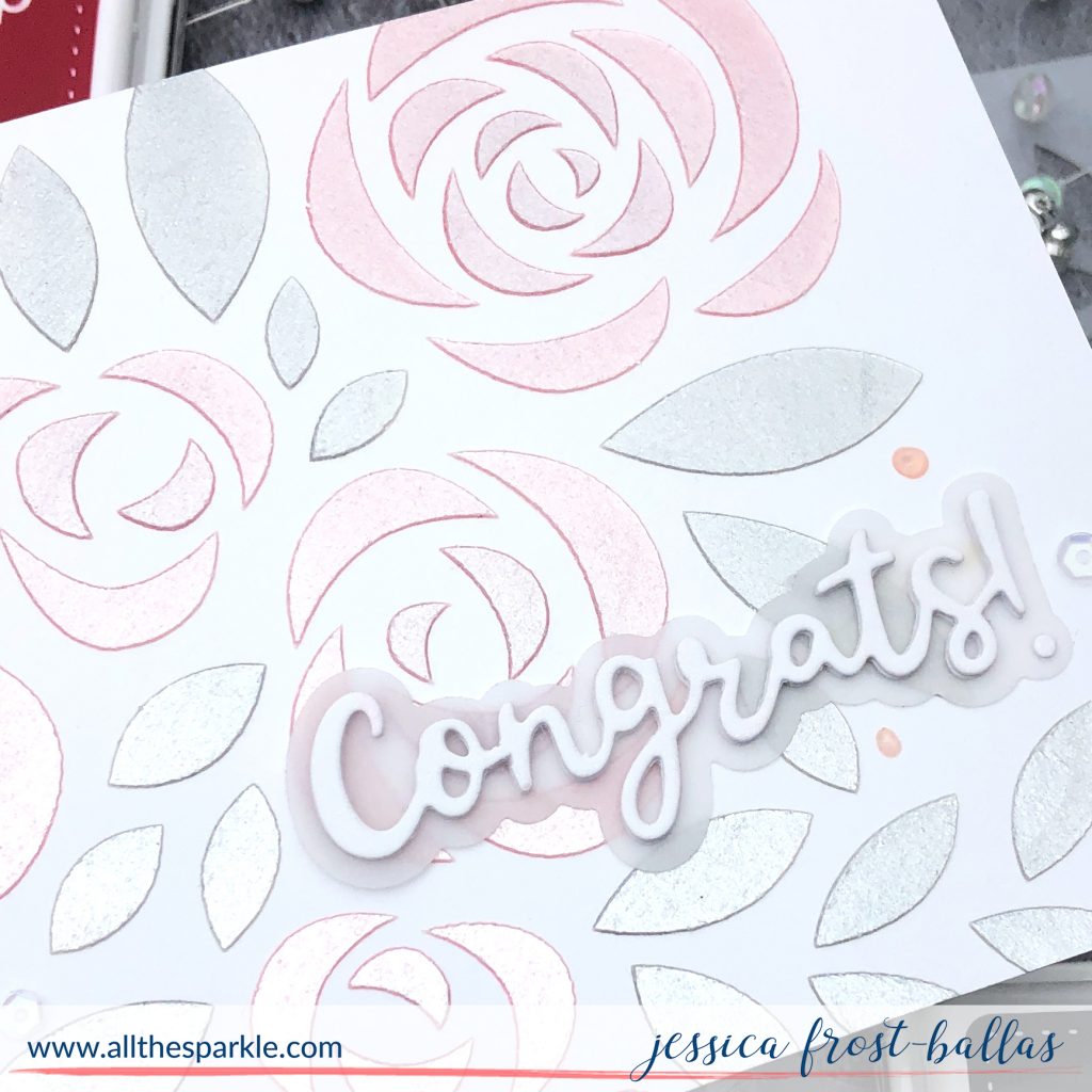 Congrats by Jessica Frost-Ballas for Simon Says Stamp