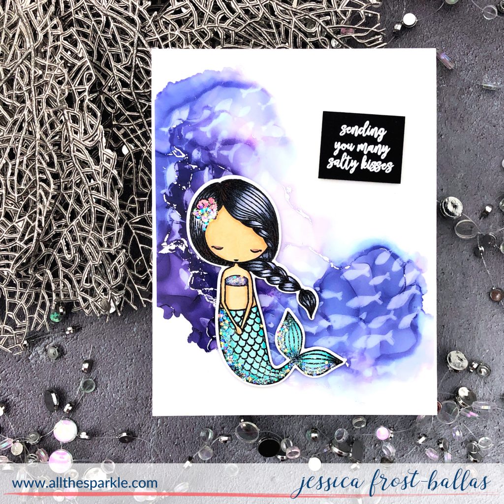 Little Coral Girl by Jessica Frost-Ballas for Picket Fence Studios