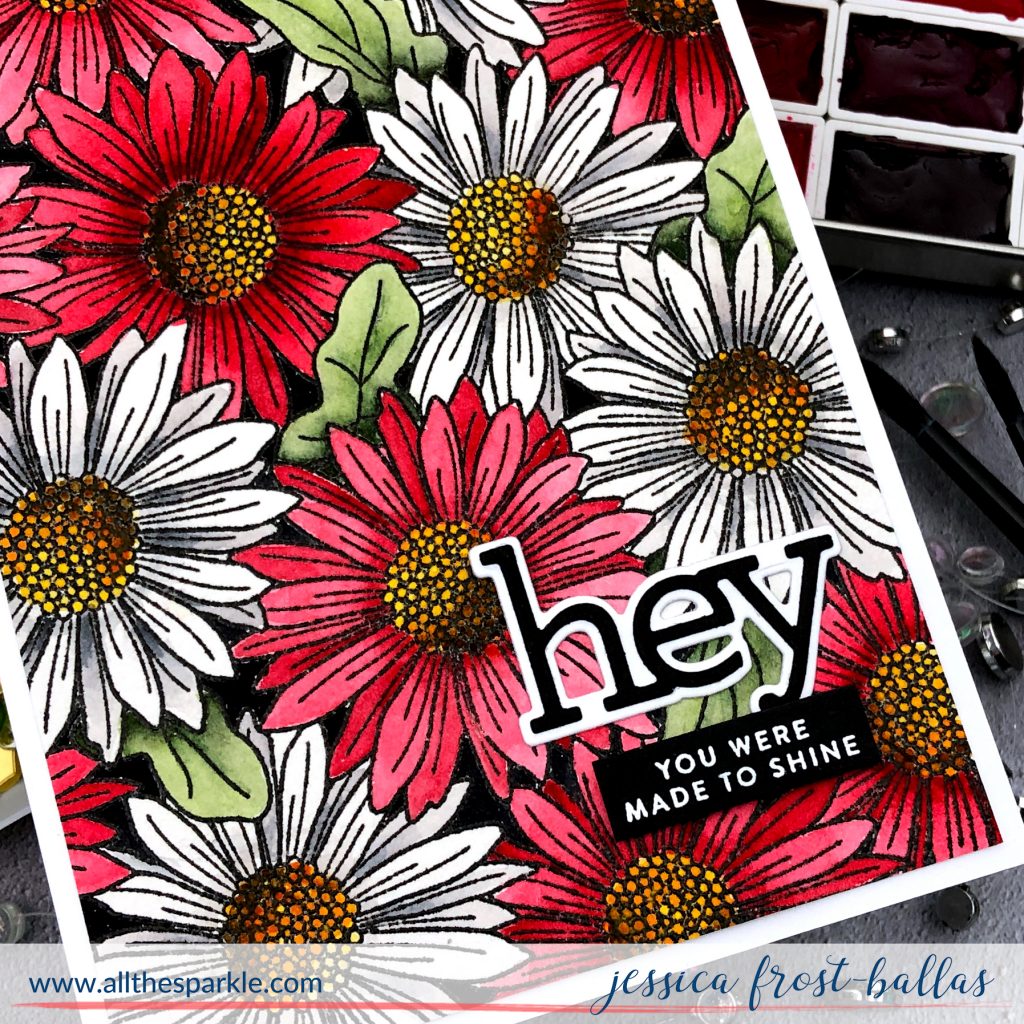 Hey by Jessica Frost-Ballas for Simon Says Stamp
