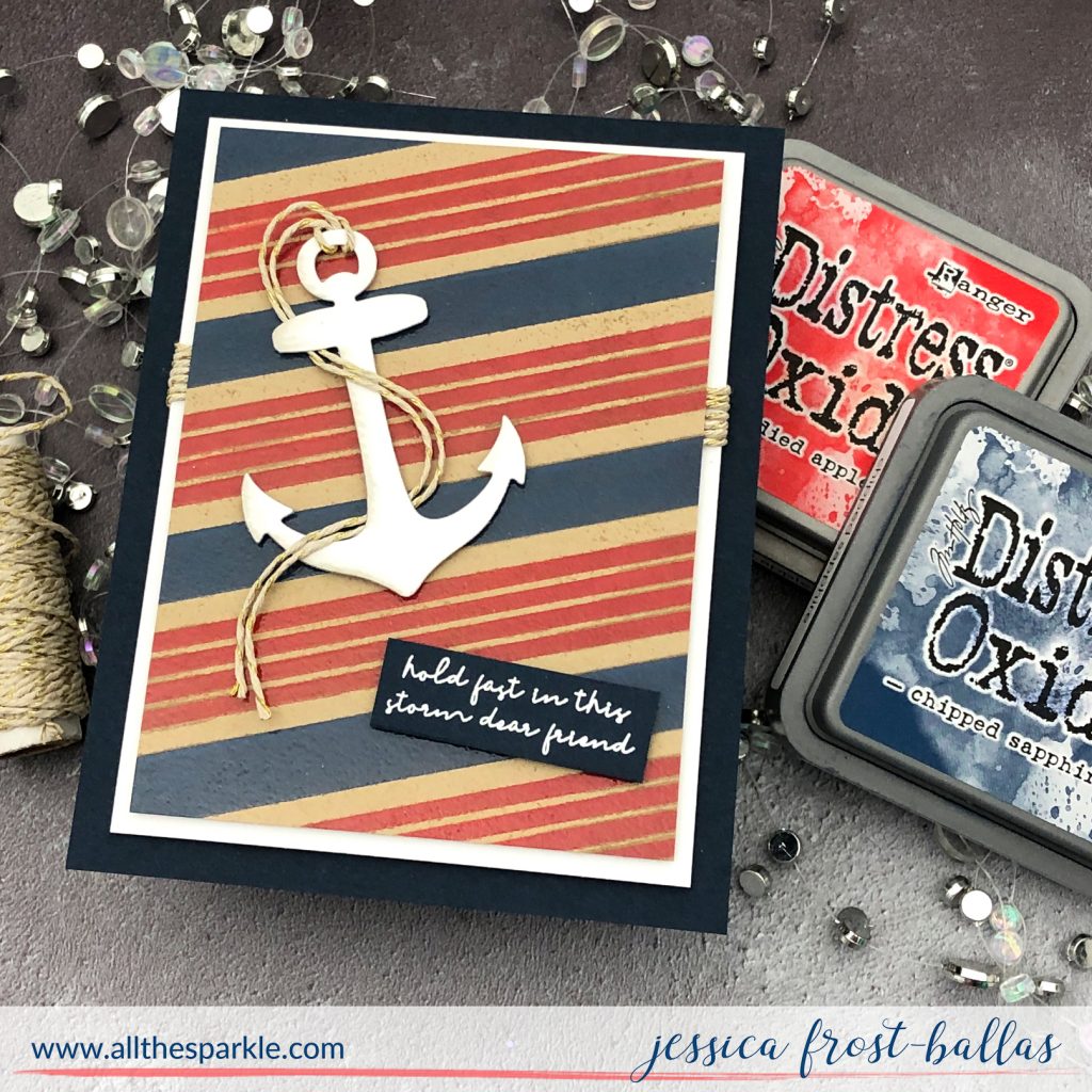 Anchor by Jessica Frost-Ballas for Simon Says Stamp