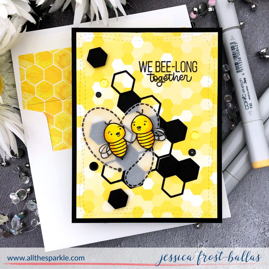 We Bee-Long Together by Jessica Frost-Ballas for Simon Says Stamp