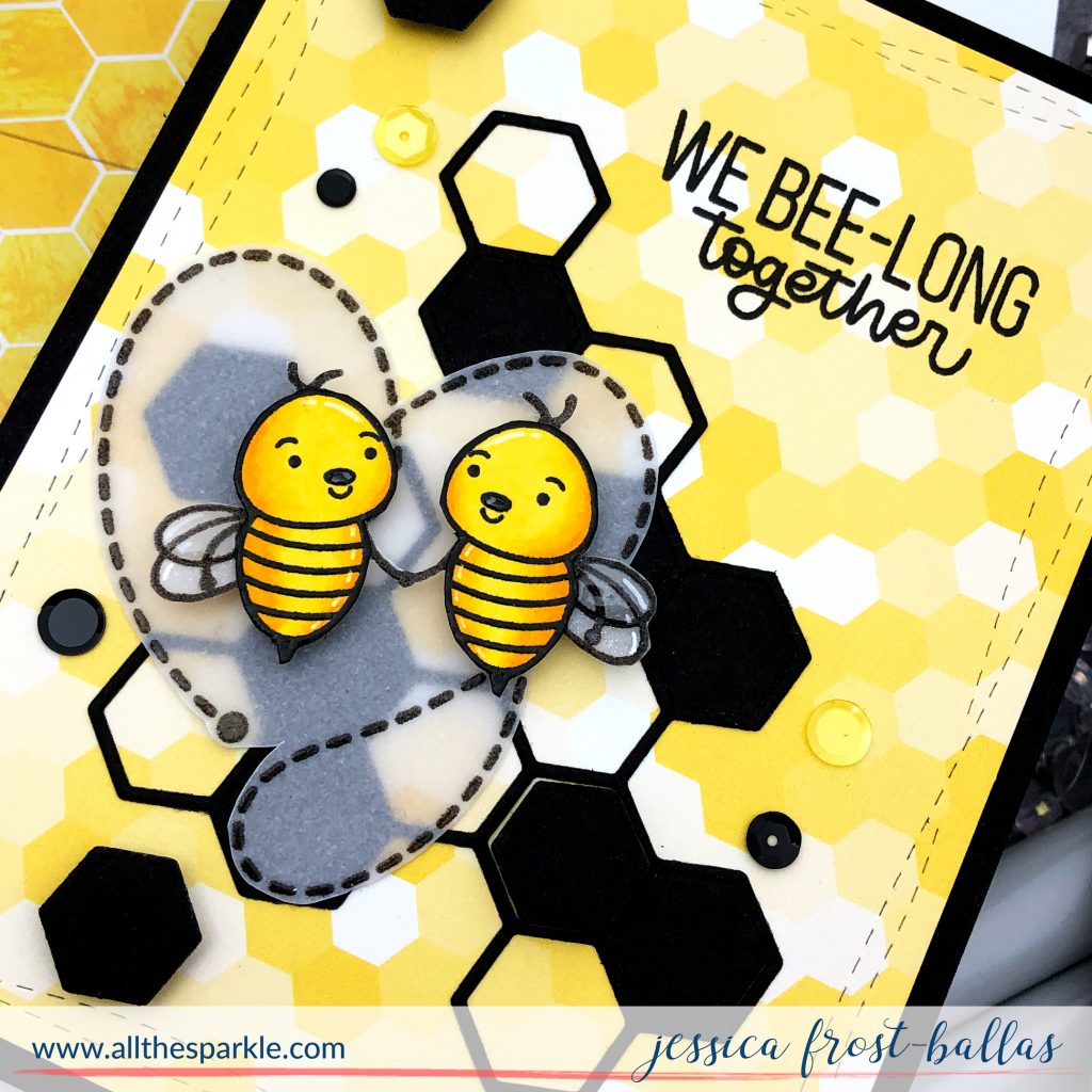 We Bee-Long Together by Jessica Frost-Ballas for Simon Says Stamp