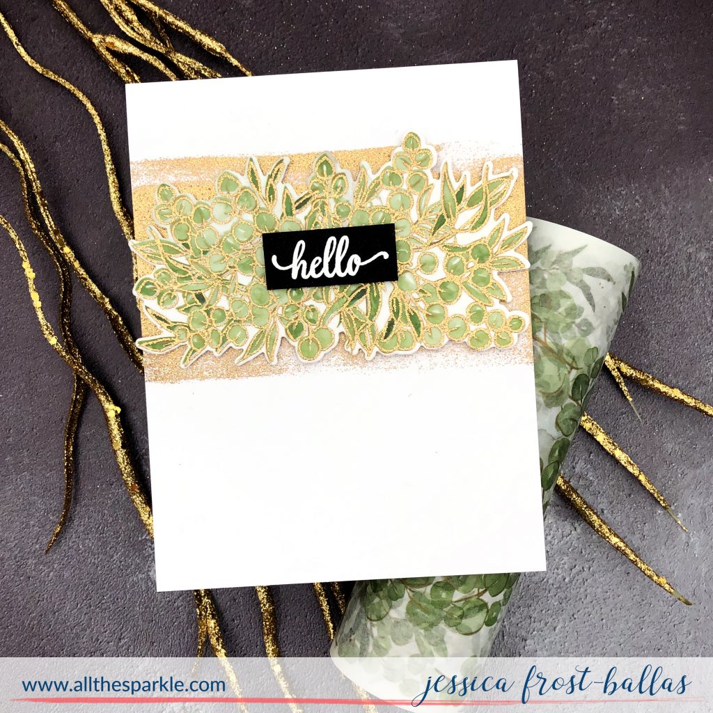 Hello by Jessica Frost-Ballas for Pinkfresh Studios