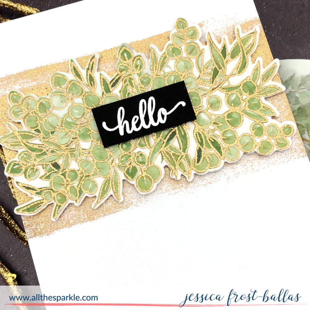 Hello by Jessica Frost-Ballas for Pinkfresh Studios