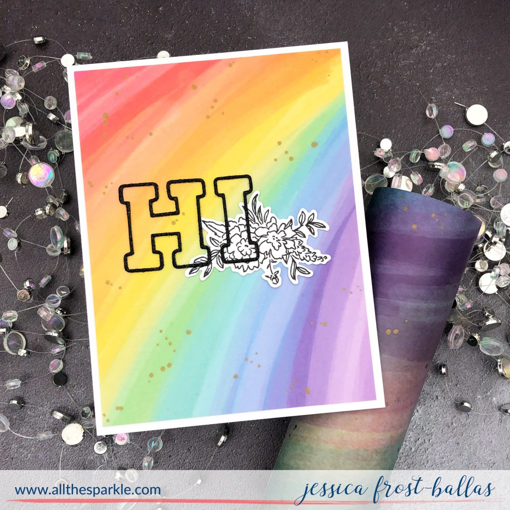 Hi by Jessica Frost-Ballas for Pinkfresh Studios